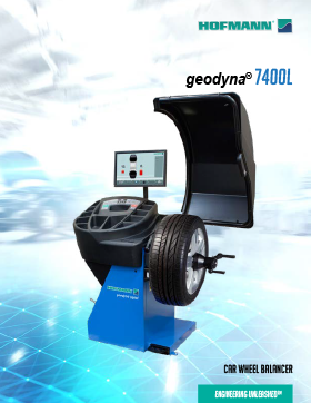 geodyna® 7400L Radauswuchtmaschine mit LCD-Monitor brochure